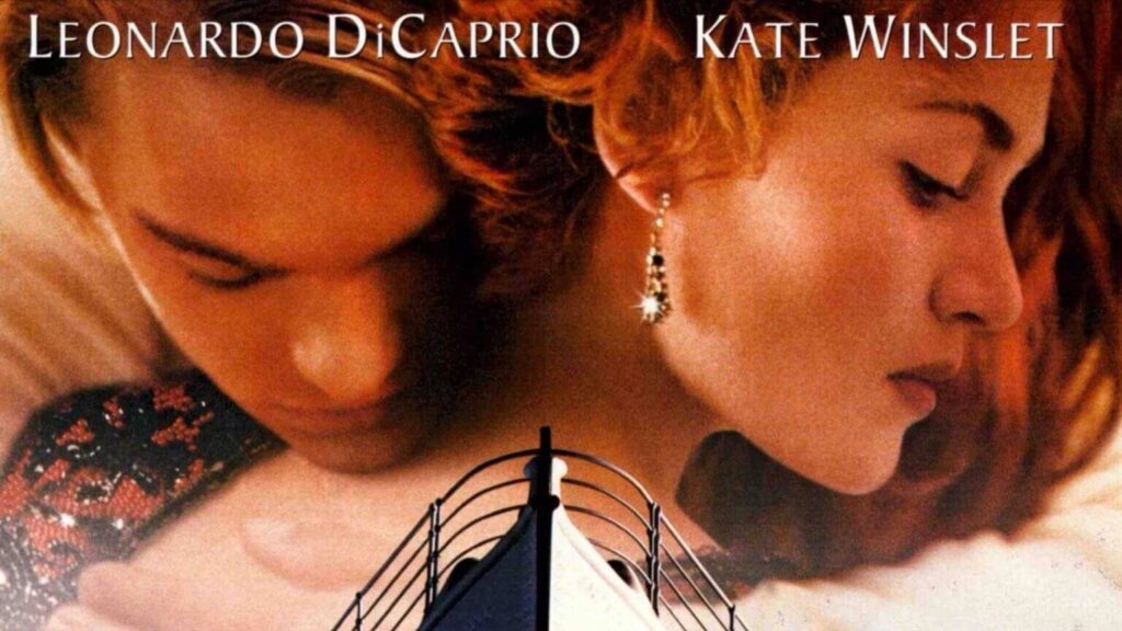 Trilha sonora de Titanic composta por James Horner e eternizada por Celine Dion com My Heart Will Go On.